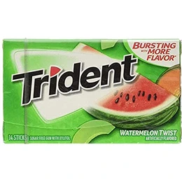 خرید آدامس Trident تریدنت هندوانه 12 عددی