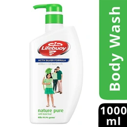 شامپو بدن لایفبوی 1 لیتر Nature pure ( طبیعت خالص ) | Lifebuoy Body wash Nature pure