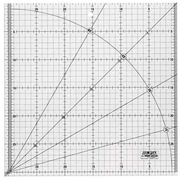 خط کش صفحه برش MQR-30*30 اولفا (OLFA)