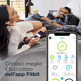 ساعت هوشمند ورزشی Fitbit Versa 2 – مجهز به Voice Control، رهگیری خواب و موسیقی – مشکی