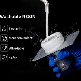 رزین رنگ سفید 1000 گرمی NOVA3D Water Washable Resin 3D Printer – ارسال 10 الی 15 روز کاری